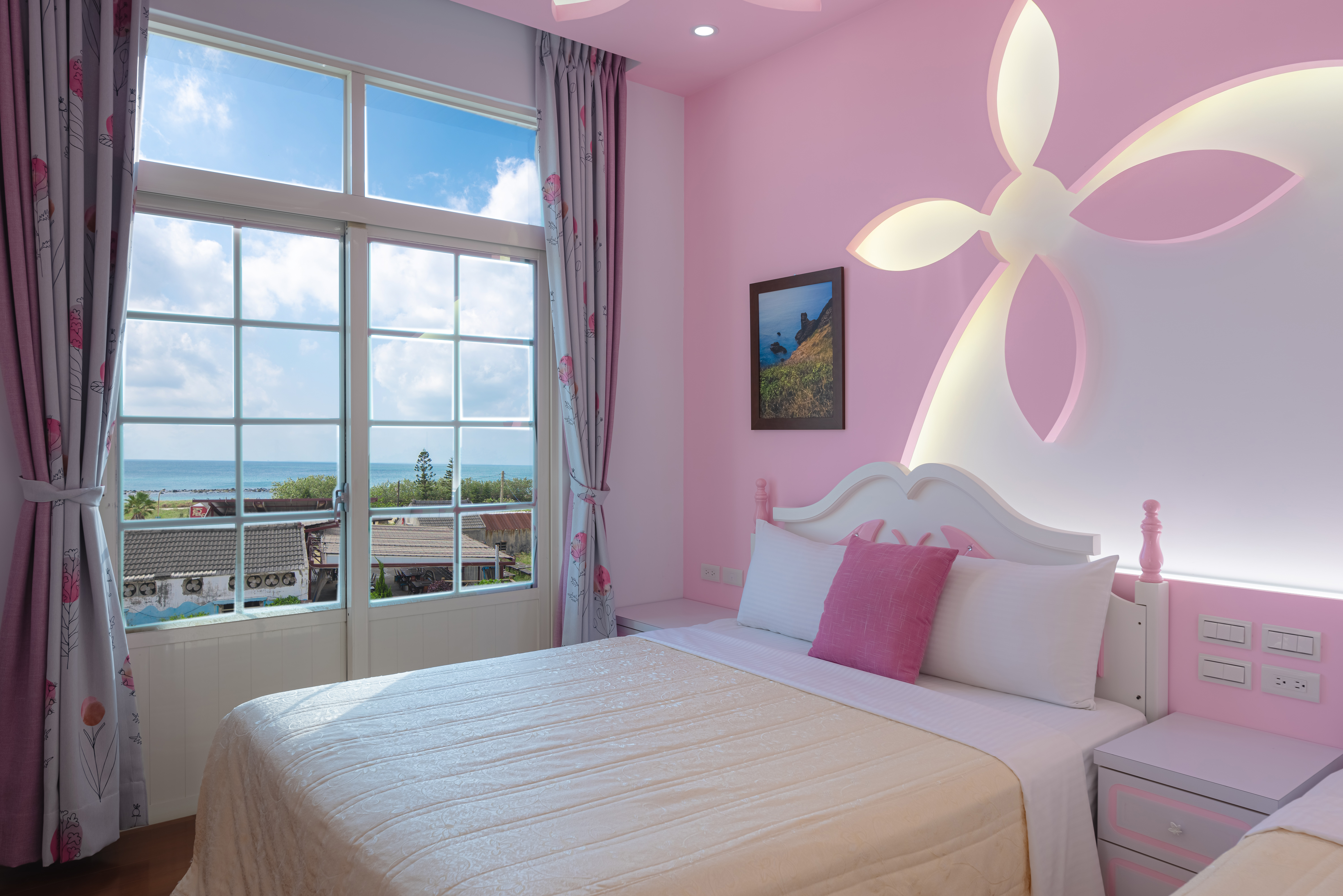 澎湖旅遊-七美海景四人房